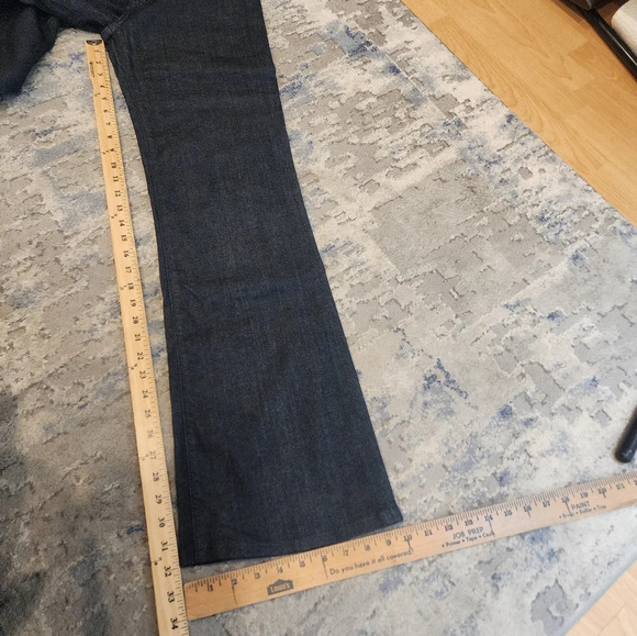 NWT AG Carine Trouser Leg Jeans Cotton Lyocell Women's size 28 darkwash - Picture 6 of 15